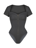 Popilush® Bodysuit / Black Last Chance in Size 3XL