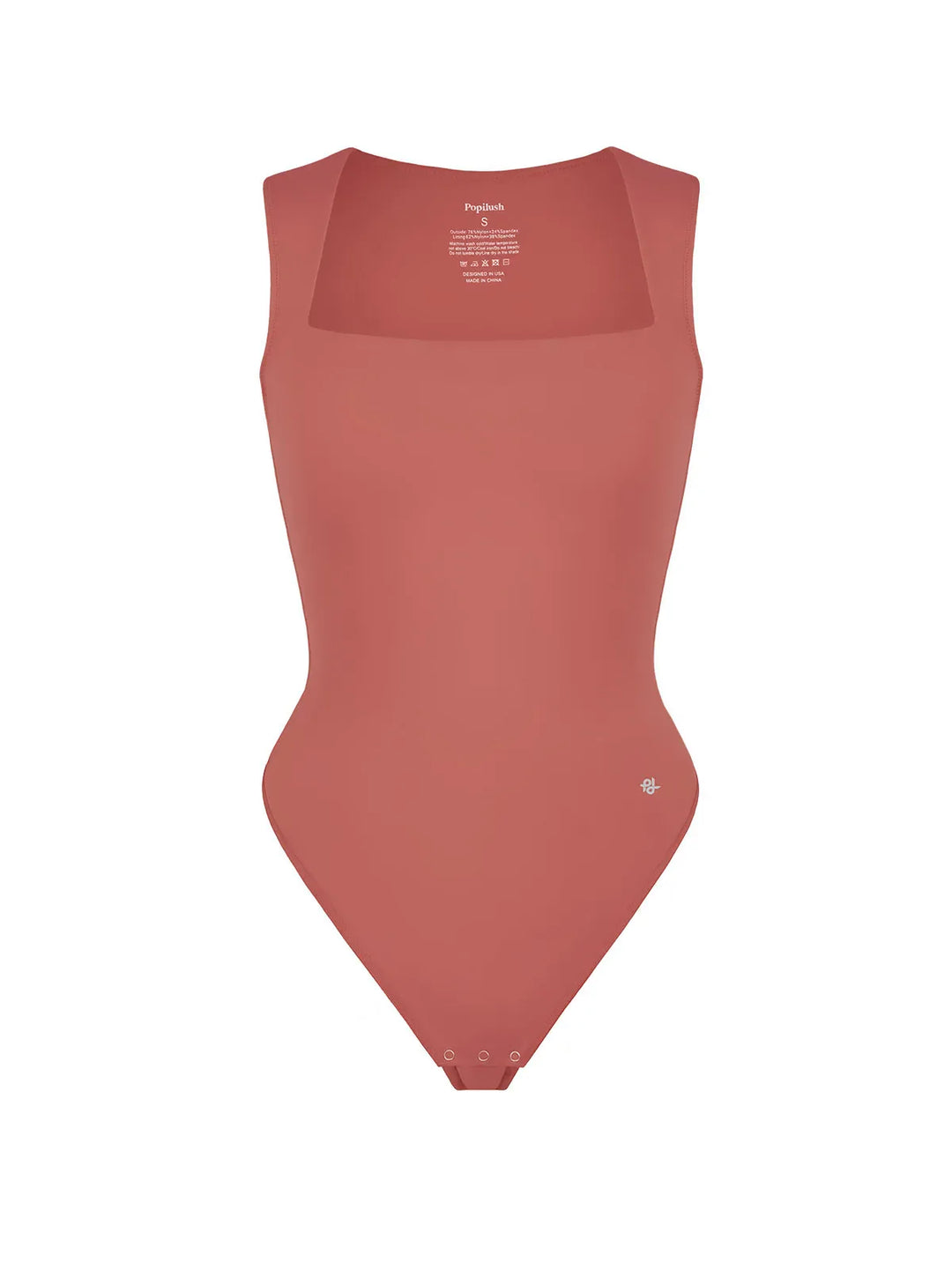 Popilush® Bodysuit / Maroon red Last Chance in Size 3XL