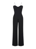 Popilush® Jumpsuit / Black Last Chance in Size 3XL