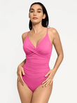 Popilush® Swimsuit / Pink Last Chance in Size 3XL