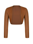 Popilush® Top / Brown Last Chance in Size 3XL