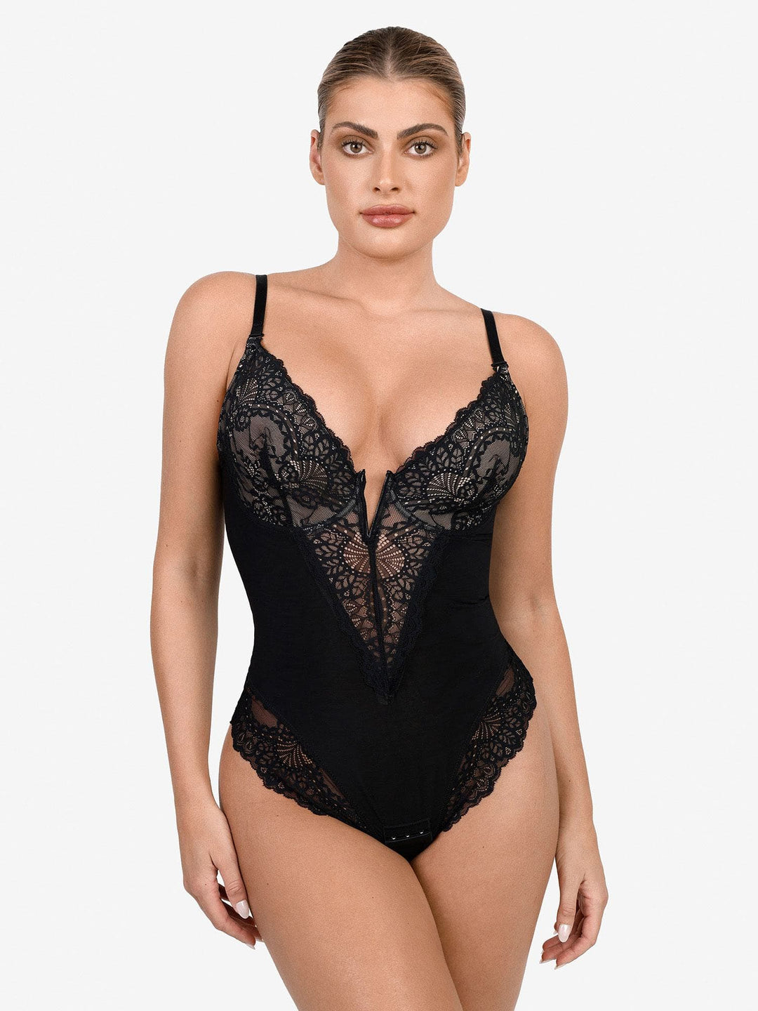 Popilush® Bodysuit / Black Last Chance in Size L