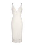 Popilush® Dress / White Last Chance in Size L