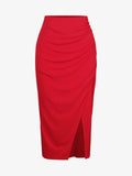 Popilush® Skirt / Red Last Chance in Size L