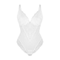 Popilush® Bodysuit / White Last Chance in Size M