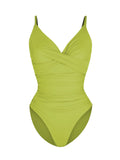 Popilush® Swimsuit / Green Last Chance in Size M
