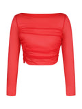 Popilush® Top / Red Last Chance in Size S