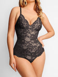 Popilush® Bodysuit / Black Last Chance in Size XL