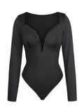 Popilush® Bodysuit / Black Last Chance in Size XS