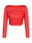 Popilush® Top / Red Last Chance in Size XS