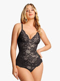 Popilush® Bodysuit / Black Last Chance in Size XXL