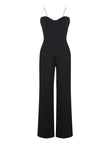 Popilush® Jumpsuit / Black Last Chance in Size XXL
