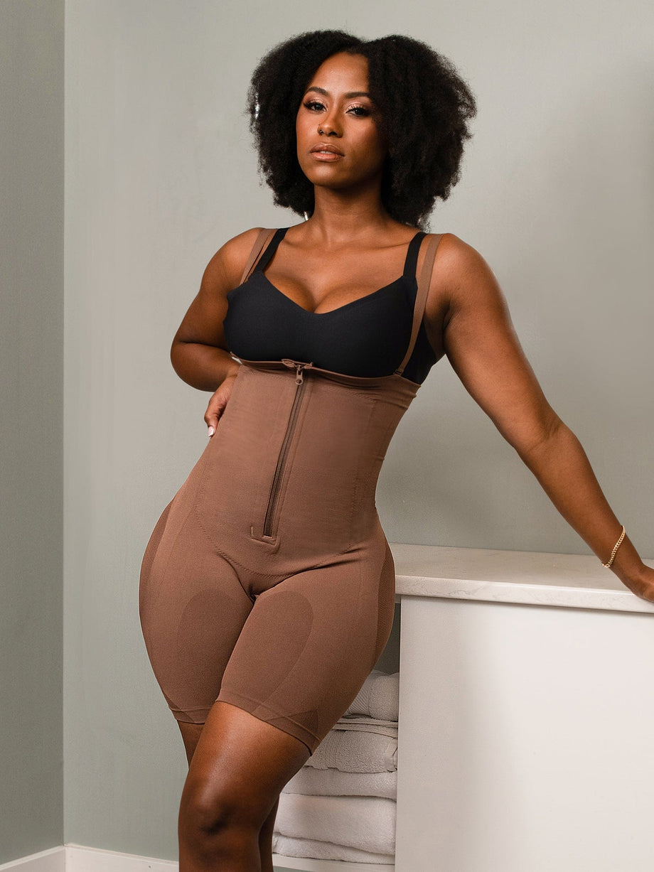HOMETA Women's Shapewear Bodysuits Tummy Control Butt Lifter Body