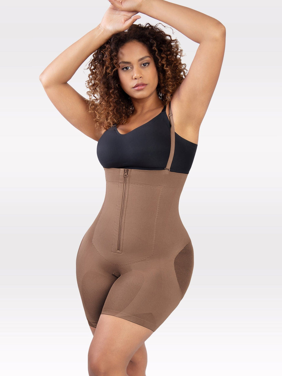 Brazilian Bermuda Shapewear high waist instant slimming l