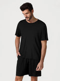 Popilush® Black / S Men’s Modal Everyday Lounge Set