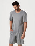 Popilush® Grey / S Men’s Modal Everyday Lounge Set