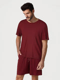 Popilush® Red / S Men’s Modal Everyday Lounge Set