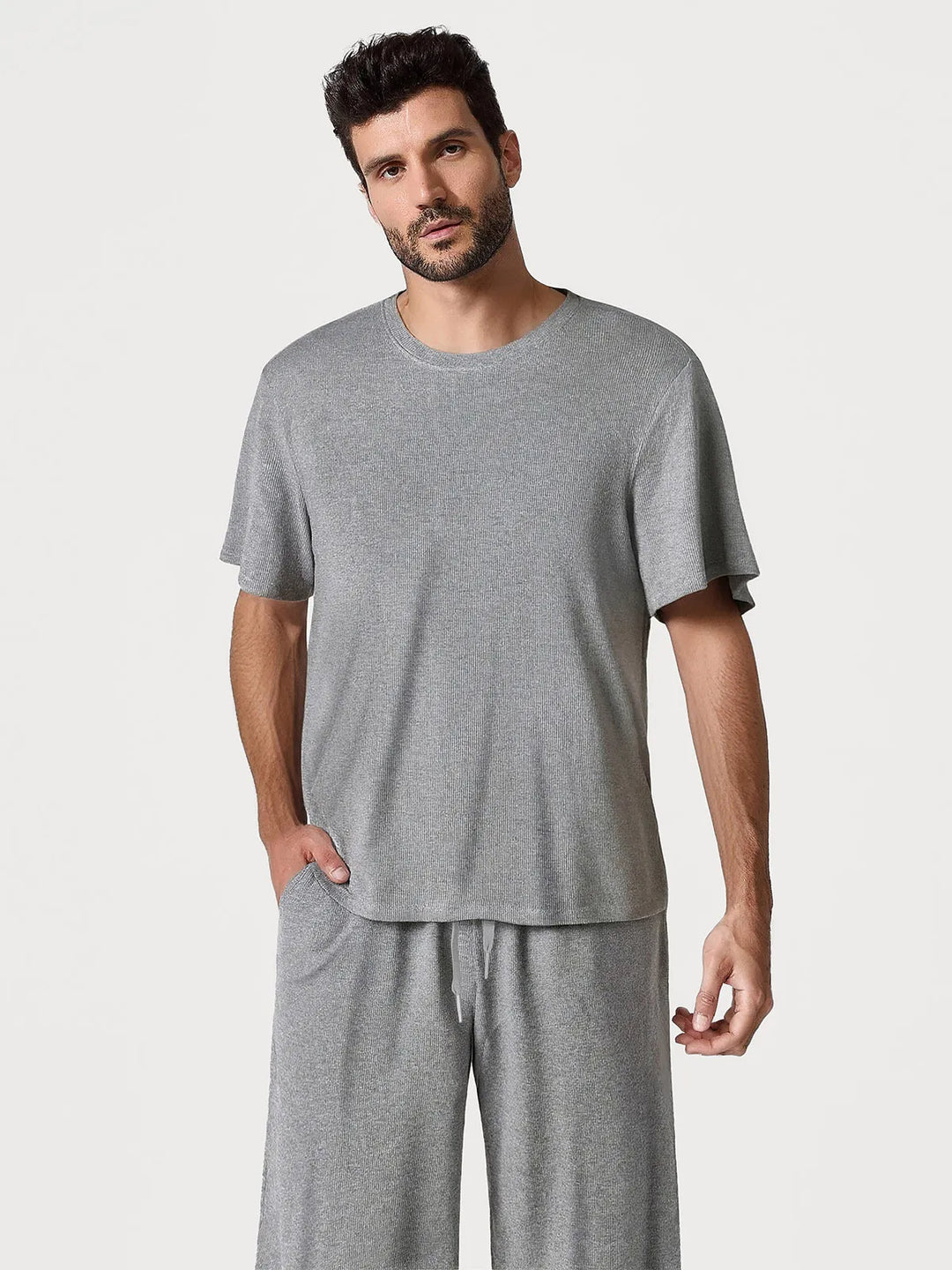 Popilush® Men’s Modal Full-Length Lounge Set