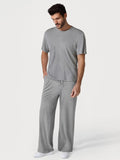Popilush® Grey / S Men’s Modal Full-Length Lounge Set