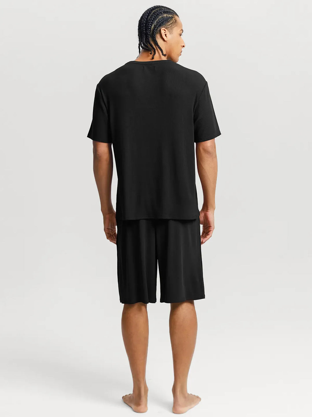 Popilush® Men's Modal Short PJ Set