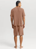 Popilush® Men's Modal Short PJ Set