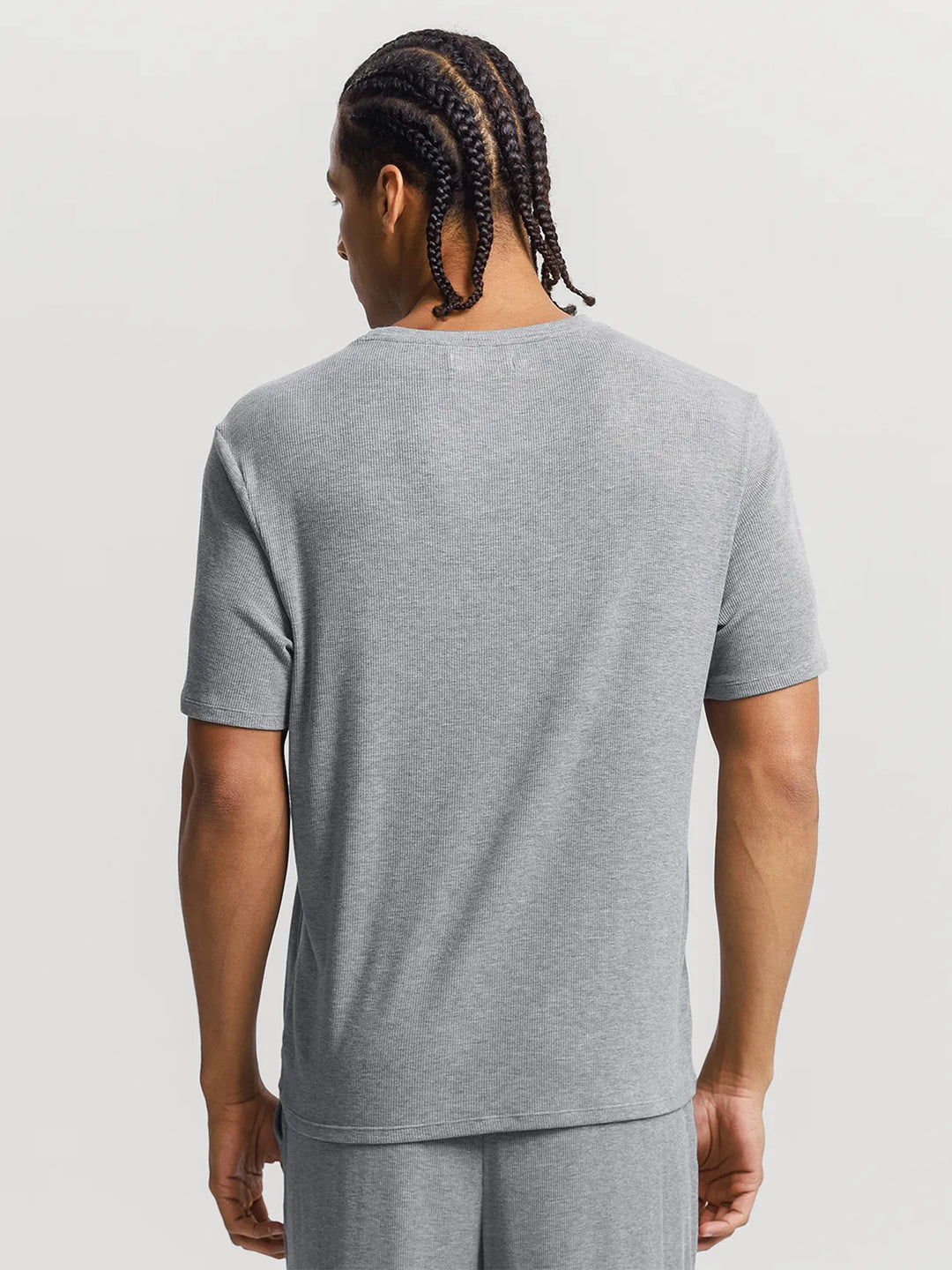 Popilush® Men's Modal Short Sleeve & Pant PJ Set