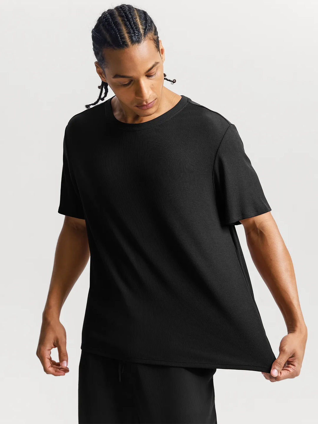 Popilush® Men's Modal Short Sleeve & Pant PJ Set