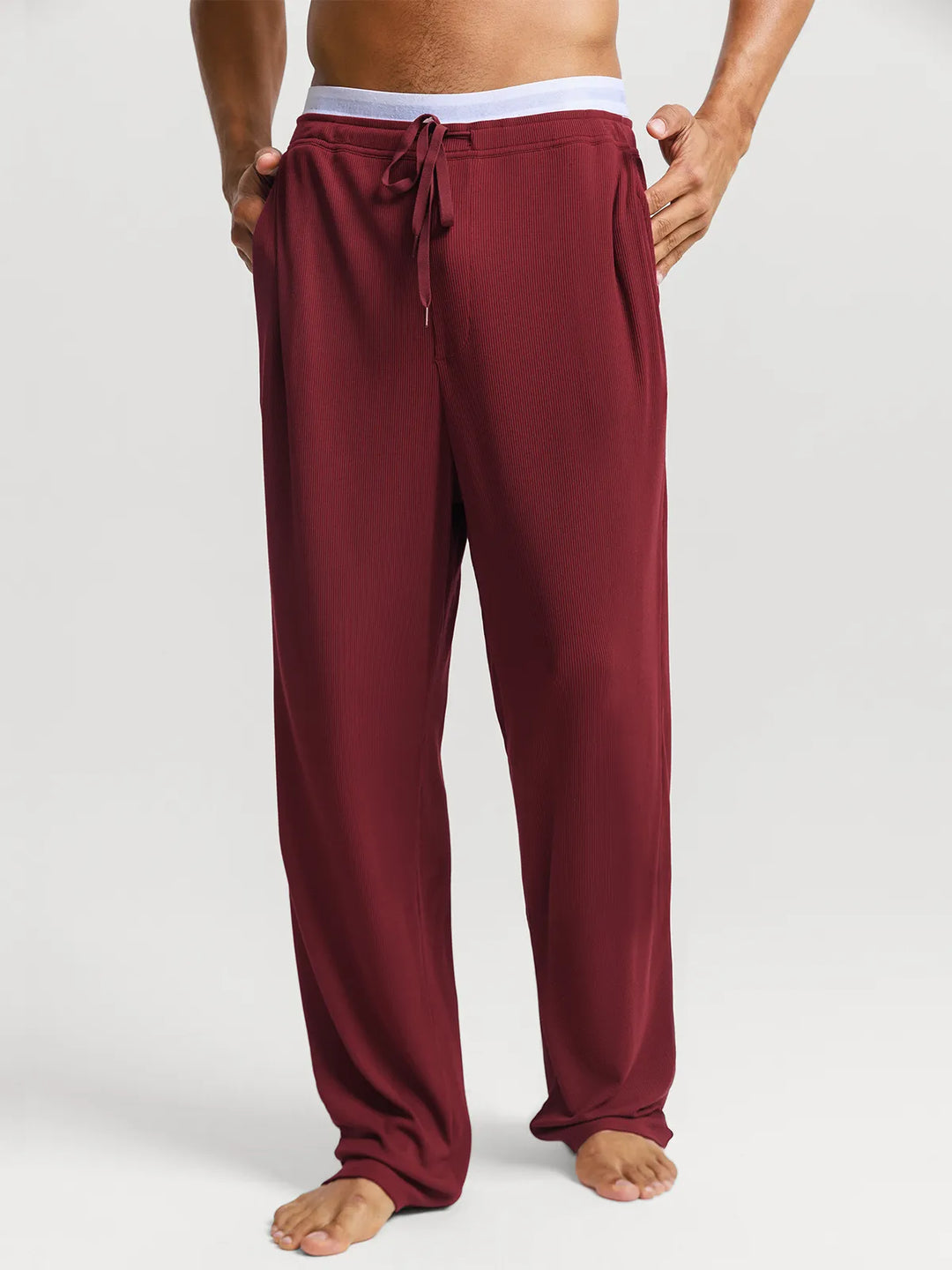 Popilush® Men's Modal Short Sleeve & Pant PJ Set