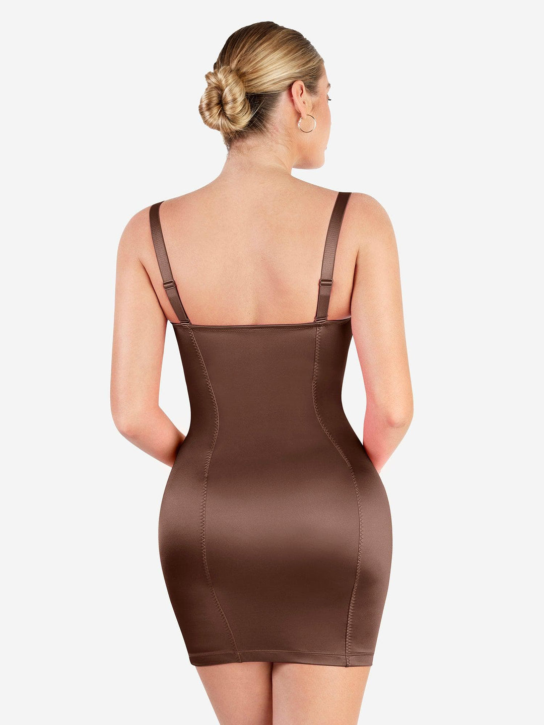 Metallic Shapewear Romper | Shiny Tummy Control - Popilush Metallic Shapewear Romper | Shiny Tummy Control - Popilush