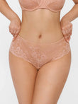 Popilush® Skin / S Mid-Rise Lace Brief