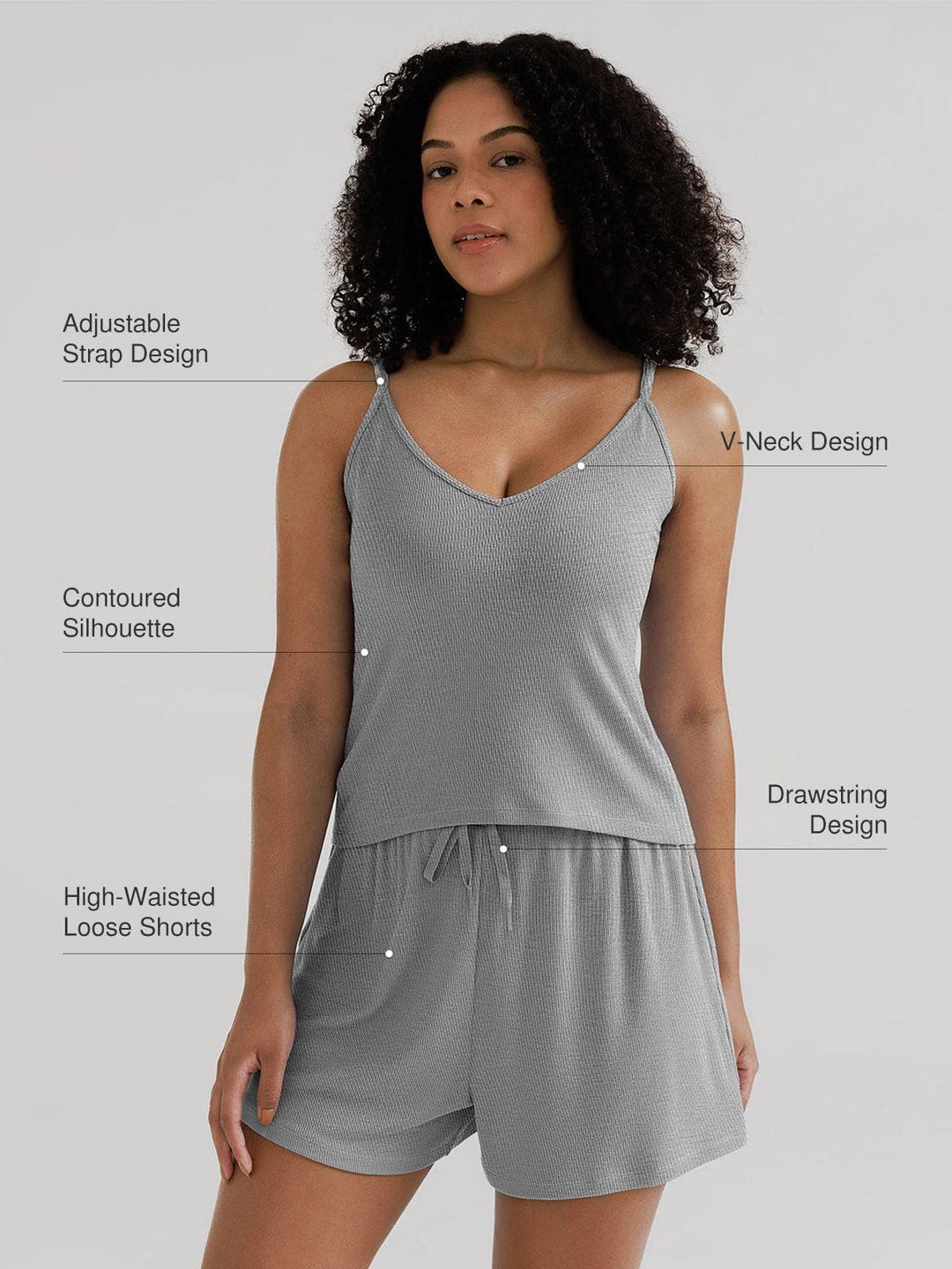 Popilush® Modal Cami & Short Pajama Set
