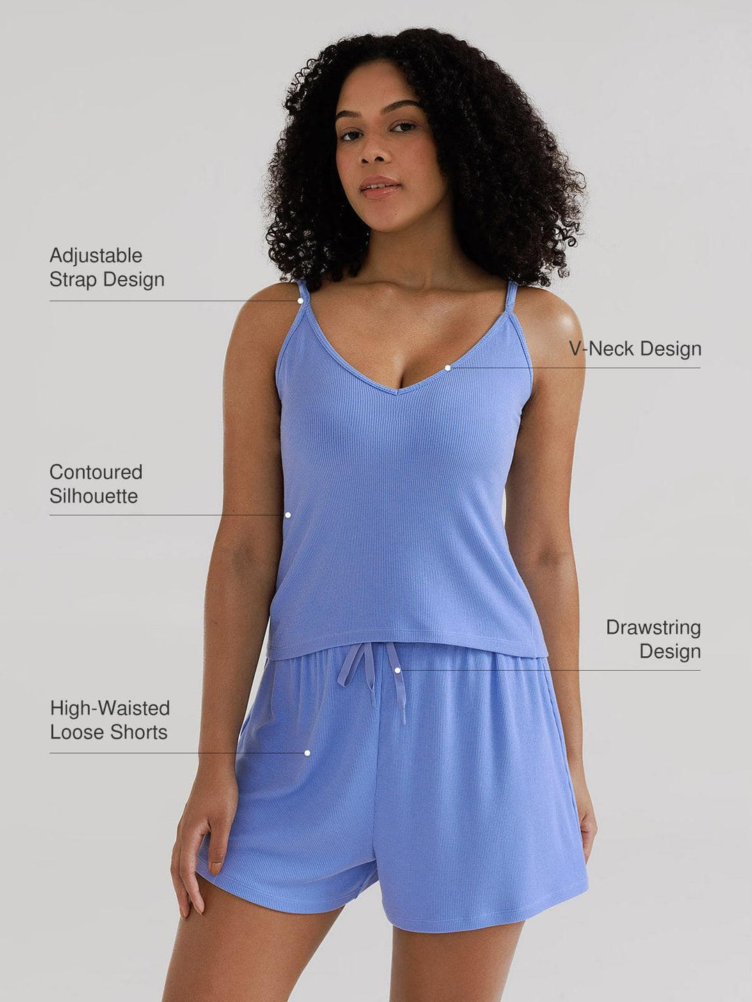 Popilush® Modal Cami & Short Pajama Set