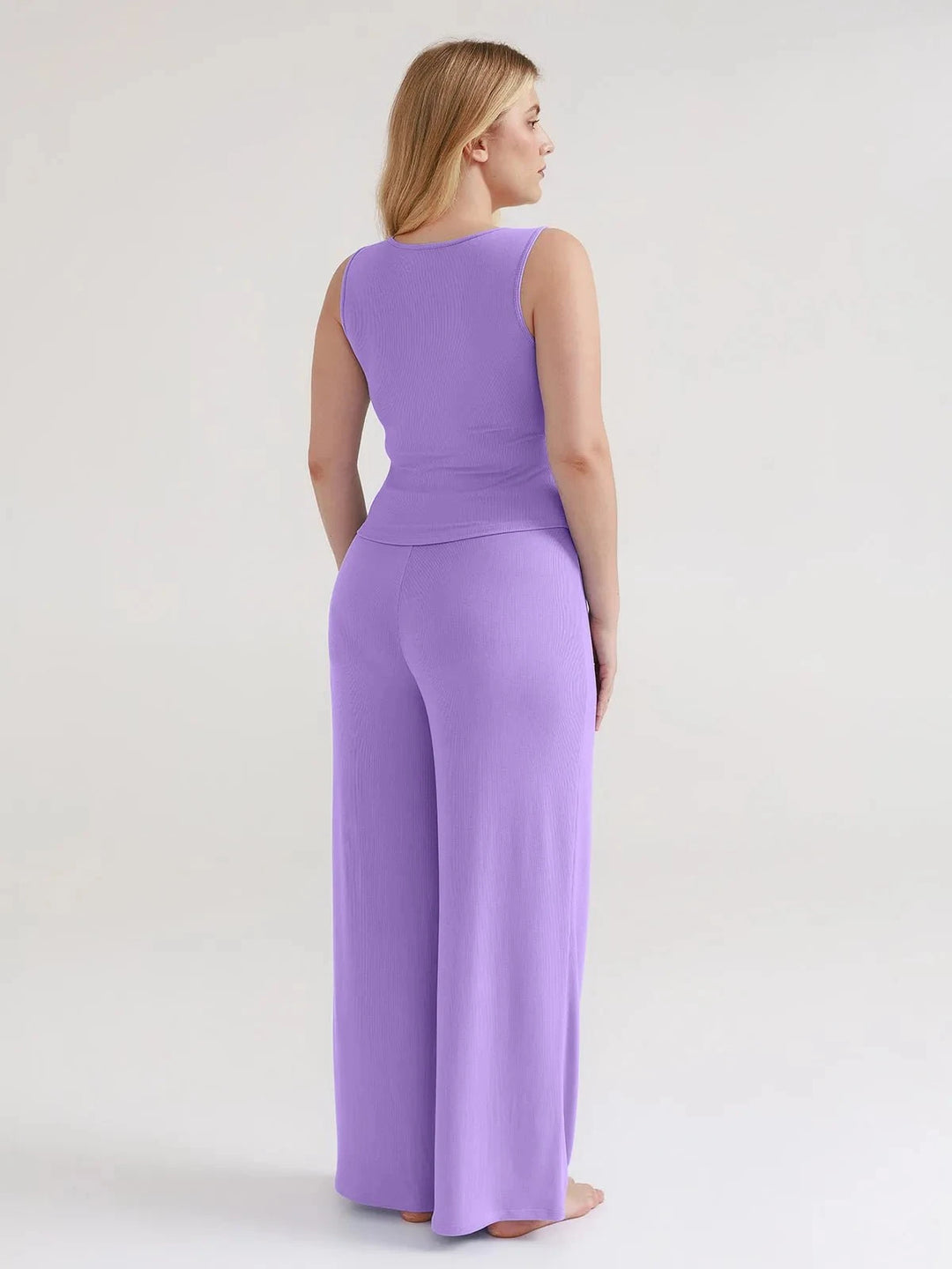 Popilush® Modal Tank Top & Drawstring Pant Pajama Set