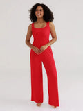 Popilush® Red / XS Modal Tank Top & Drawstring Pant Pajama Set
