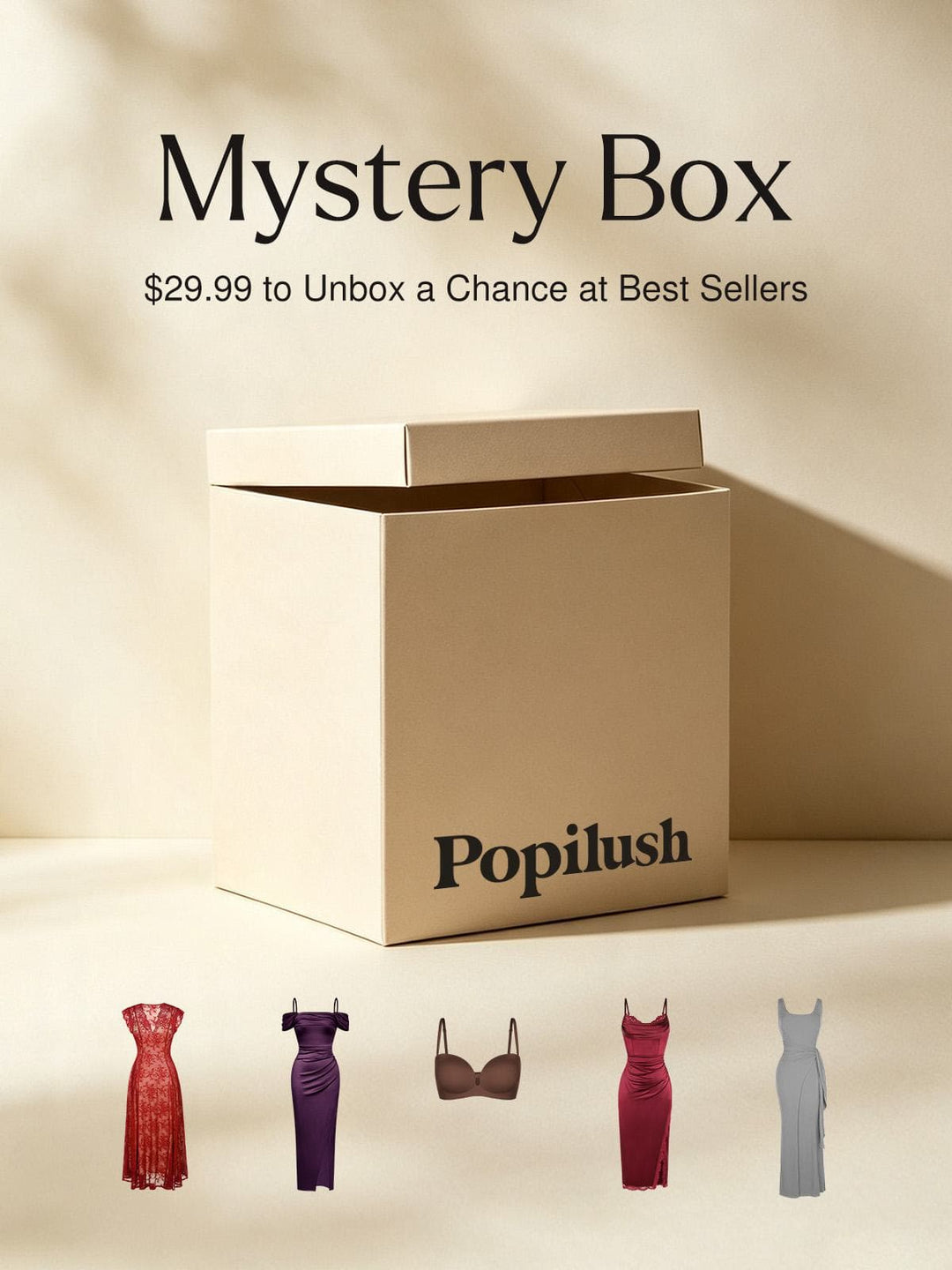 Popilush® Mystery Box: $29.99 for Shapewear Magic