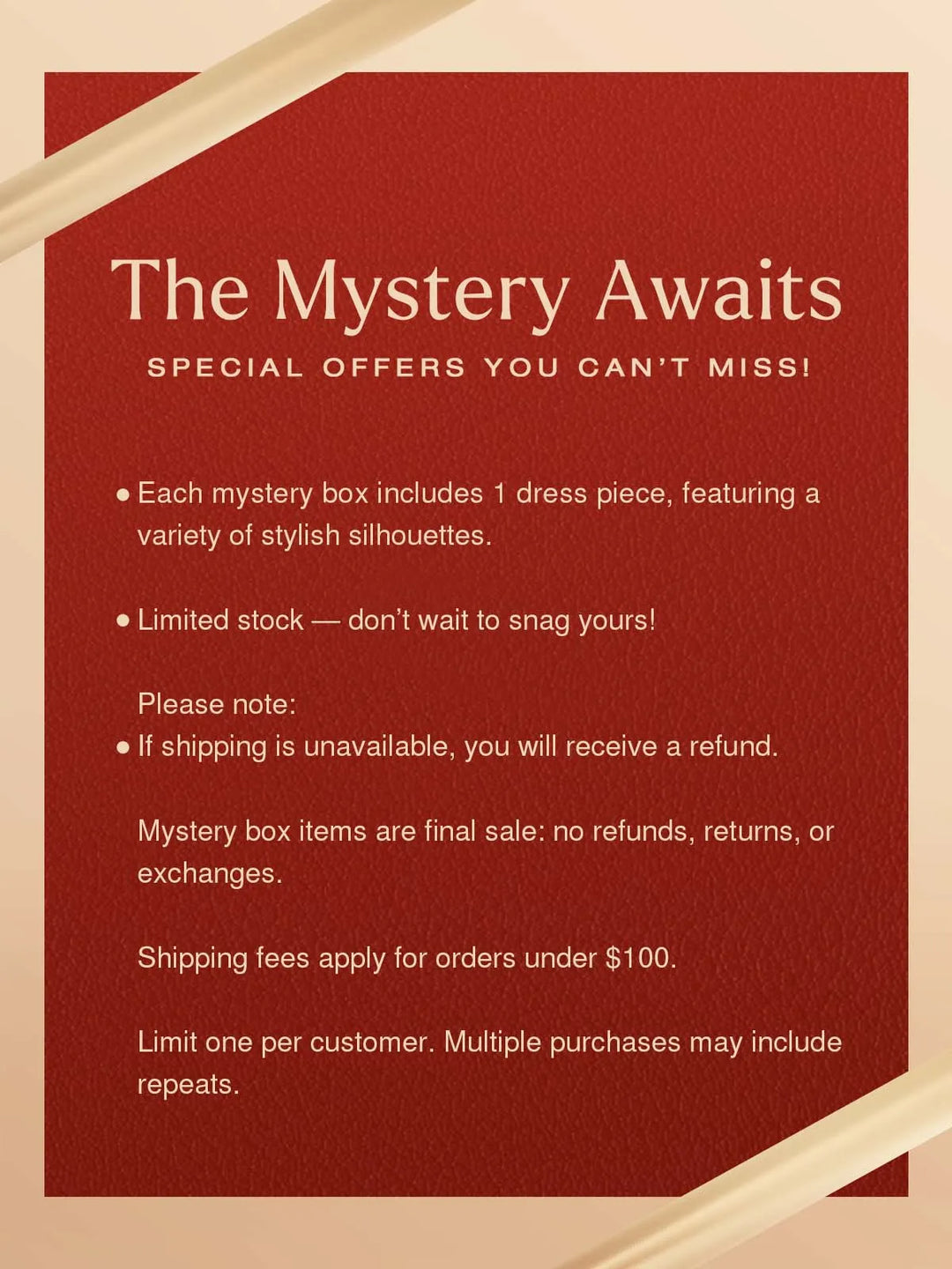 Popilush® Mystery Box: $49.99 Premium Dress Pick