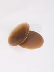 Popilush® 1 Pack / Dark Skin / S Popilush Nipple Covers for Women Sticky Bra Silicone Adhesive