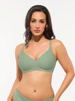 Popilush® Green / XS Popilush Wireless Bralettes No Underwire Padded Bra