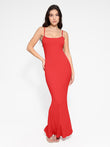 Fishtail shapewear slip dress, designed by Popilush® for a smooth look.