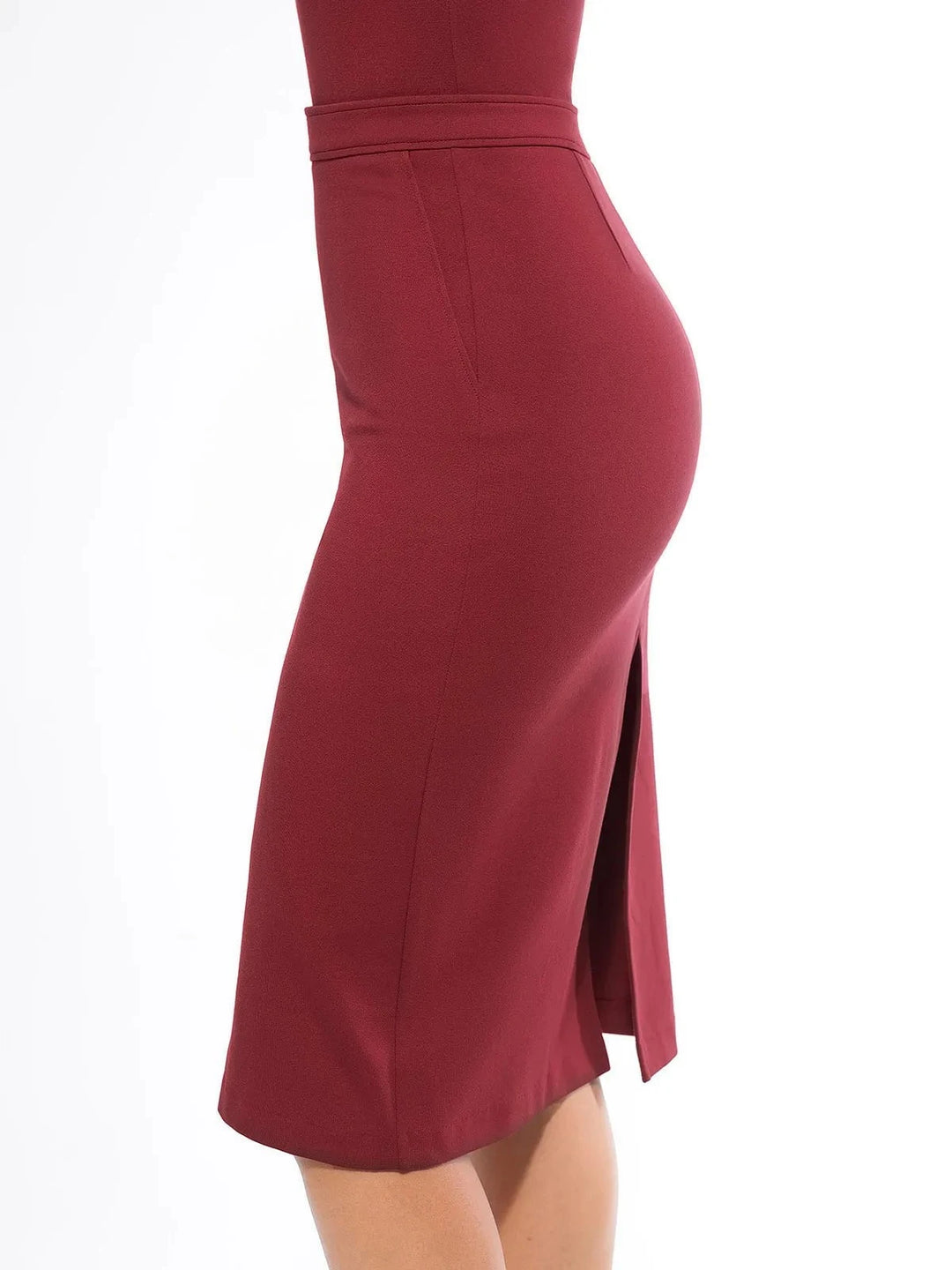 Popilush® SculptEase Commuter Fitted Skirt