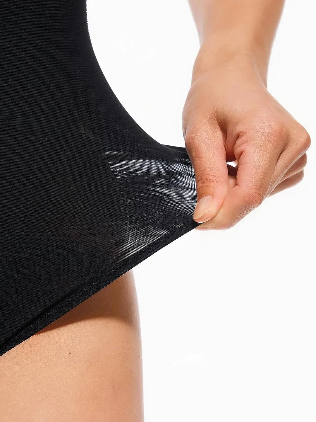 Popilush® Sculpting 3-in-1 Faux Leather Bodysuit