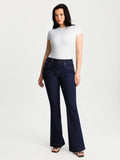 Popilush® Sculpting High-Rise Stretch Flare Jeans