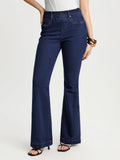 Popilush® Sculpting High-Rise Stretch Flare Jeans