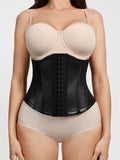 Popilush® Sculpting Leather Corset Boned Waist Cincher