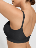 Popilush® Shapewear Bra Seamless Adjustable Wide-Strap Underwire-Free Smoothing Bra