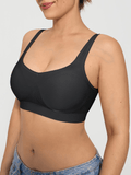 Popilush® Shapewear Bra Seamless Adjustable Wide-Strap Underwire-Free Smoothing Bra