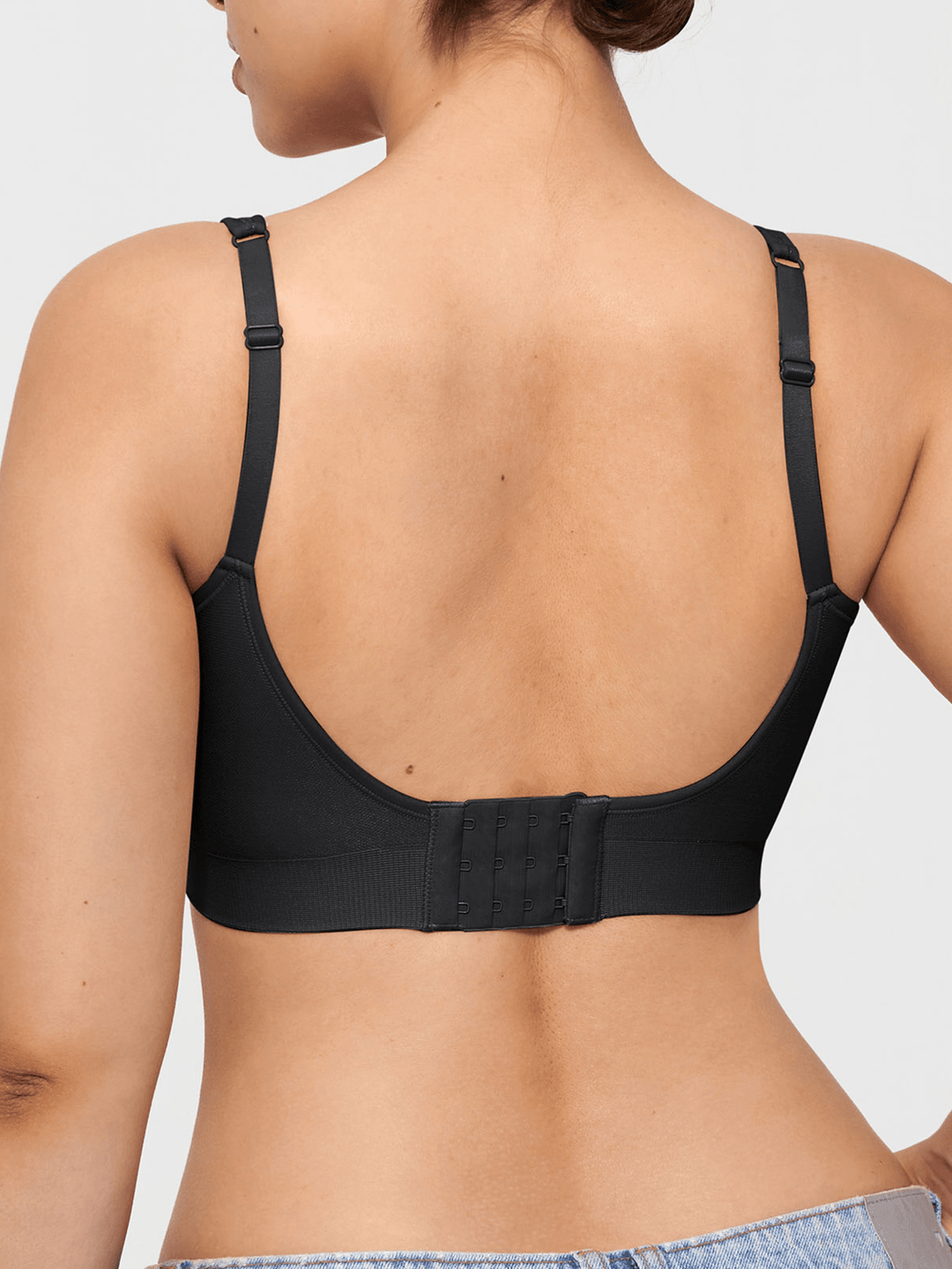 Popilush® Shapewear Bra Seamless Adjustable Wide-Strap Underwire-Free Smoothing Bra