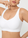 Popilush® Shapewear Bra Seamless Adjustable Wide-Strap Underwire-Free Smoothing Bra