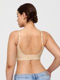 Popilush® Shapewear Bra Seamless Adjustable Wide-Strap Underwire-Free Smoothing Bra