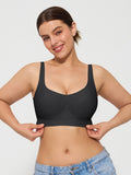 Popilush® Shapewear Bra Seamless Adjustable Wide-Strap Underwire-Free Smoothing Bra